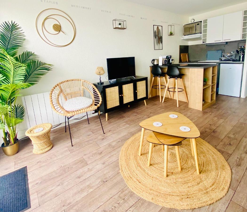 Studio Entre Mer Et Dunes Avec Balcon Vue Laterale Mer 50M Plage Pour 3 Pers Wifi Menage Compris فورت ماهون بلاج المظهر الخارجي الصورة