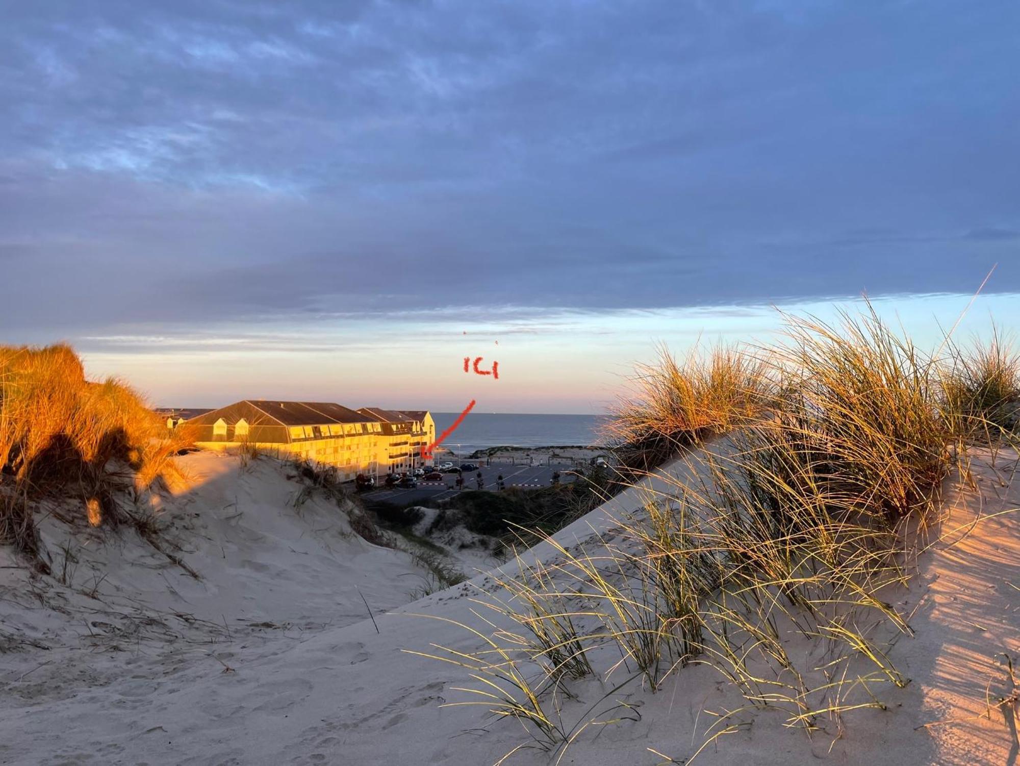 Studio Entre Mer Et Dunes Avec Balcon Vue Laterale Mer 50M Plage Pour 3 Pers Wifi Menage Compris فورت ماهون بلاج المظهر الخارجي الصورة